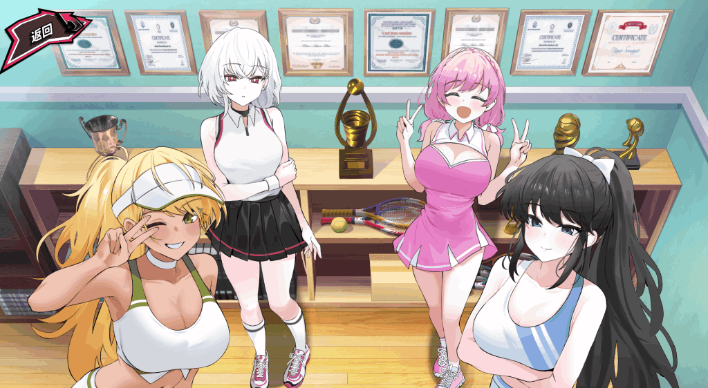 《Tennis Angels EX 官方中文版》评测：动态互动SLG的极致体验