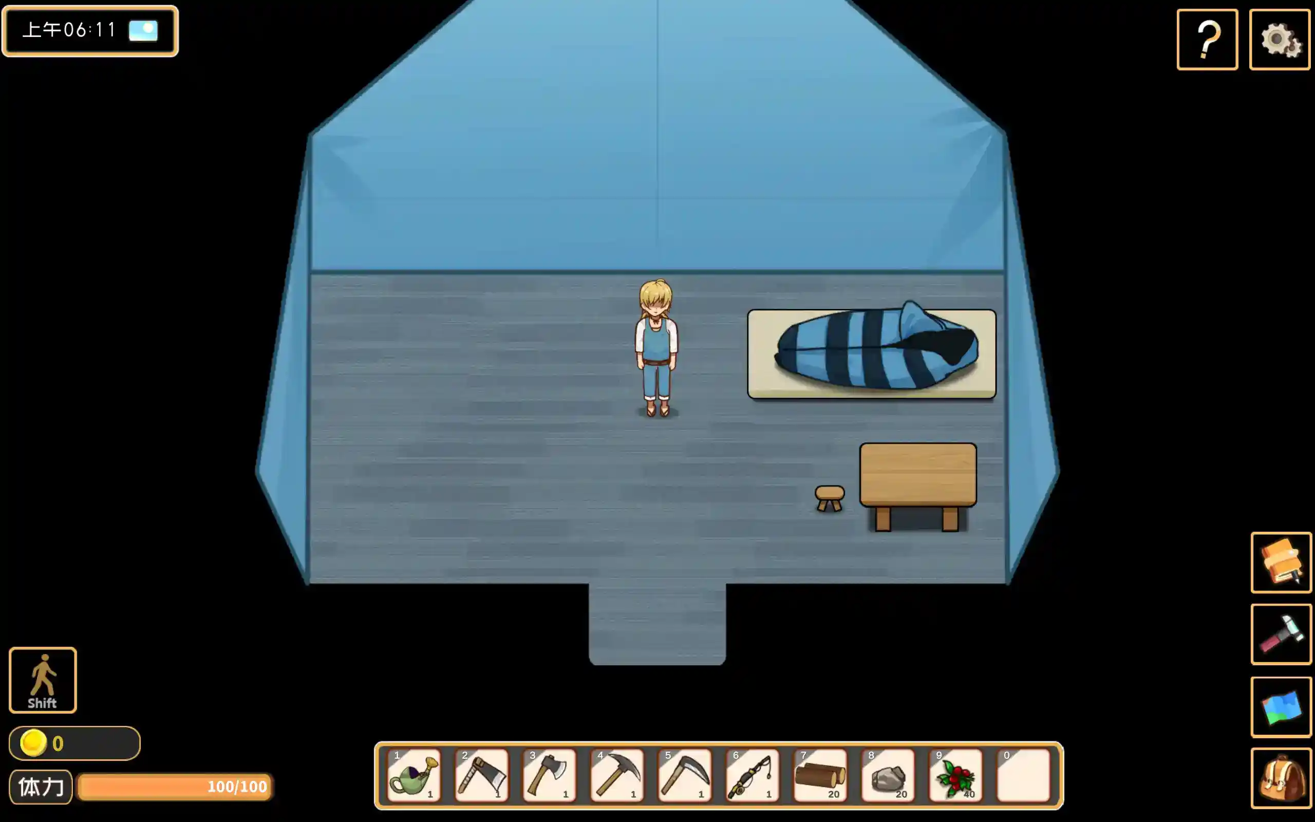 【PC硬核生存】《黄毛漂流记/UninhabitedIsland》v1.0.9.5官中版实测：这才是真正的海岛求生指南图片-2