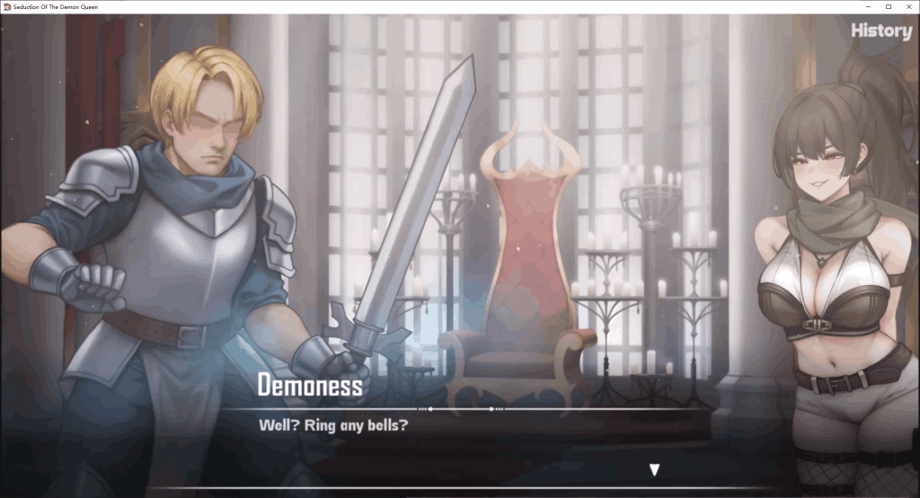 《恶魔女王的诱惑》v0.1测试版体验：欧美SLG新作动态CG+策略博弈全解析图片-4