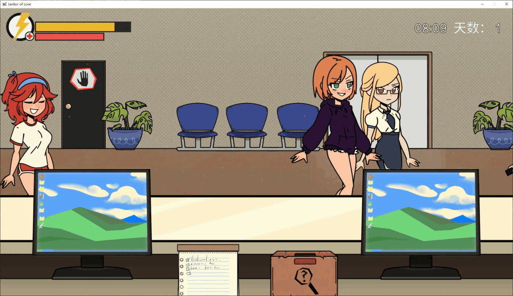 《Janitor of Love v0.7.1》安卓+PC+MAC三端官中正式版丨欧美SLG动态剧情新作丨600M无损压缩图片-4