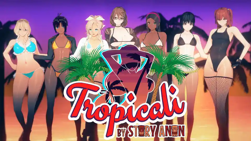 【安卓/SLG】热带Tropicali Ver1.0 100%精翻汉化完结版评测：动态后宫剧情与沉浸式海岛冒险图片-1