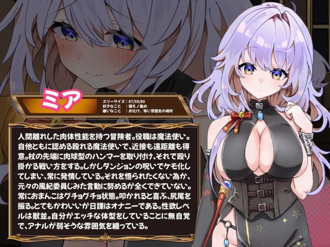 《发情迷宫 与猫耳娘的探索生活》PC汉化完整版下载｜SLG策略养成游戏