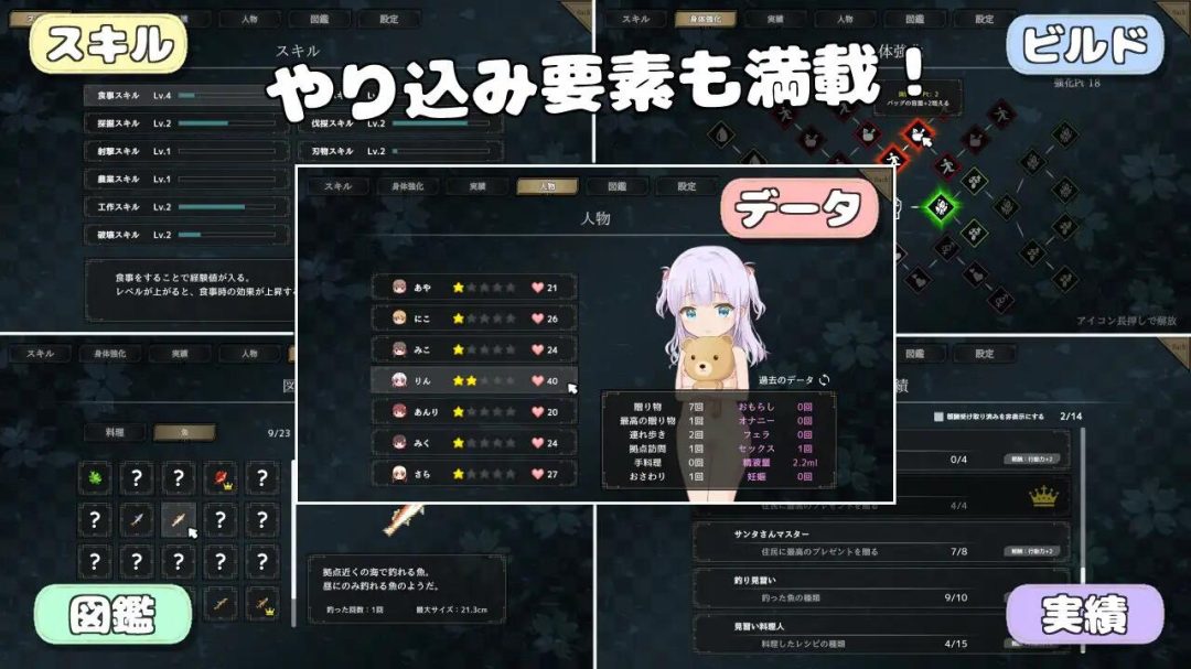 荒岛求生记：少女们的冒险 v1.0.0 – RPG生存模拟游戏完整汉化版发布